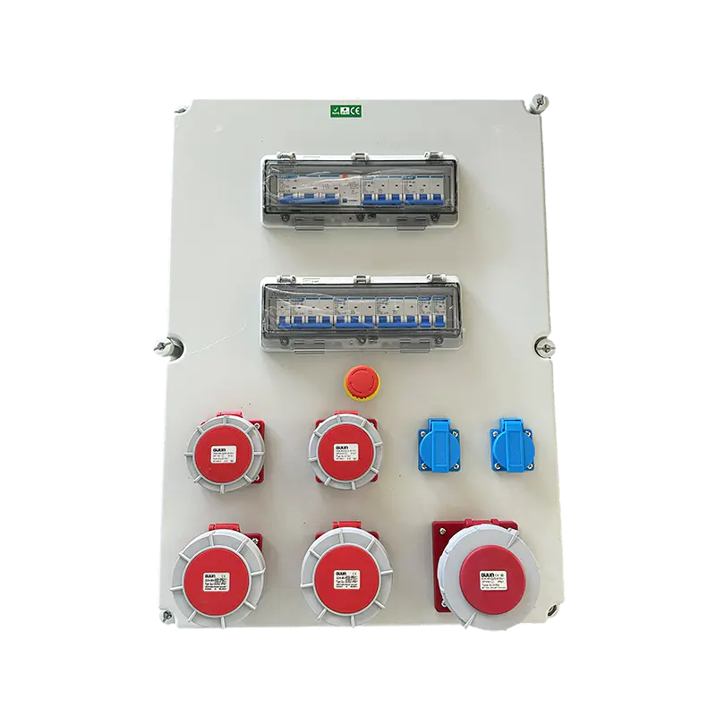 IP67 32A 380V Industrial Waterproof Socket Box – Stainless Steel Enclosure